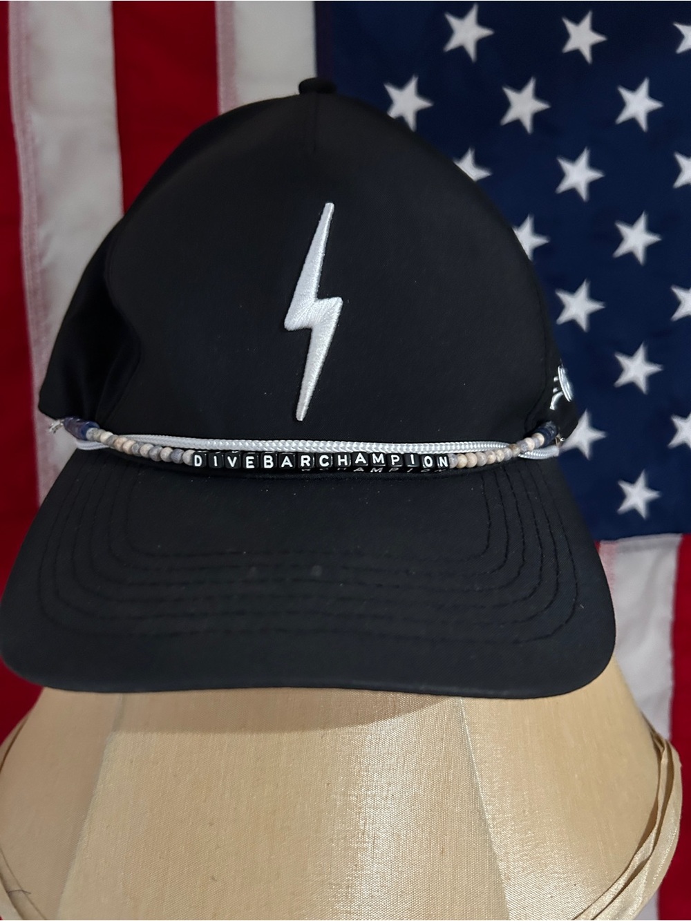 Hat chain Dive bar champion handmade brand new